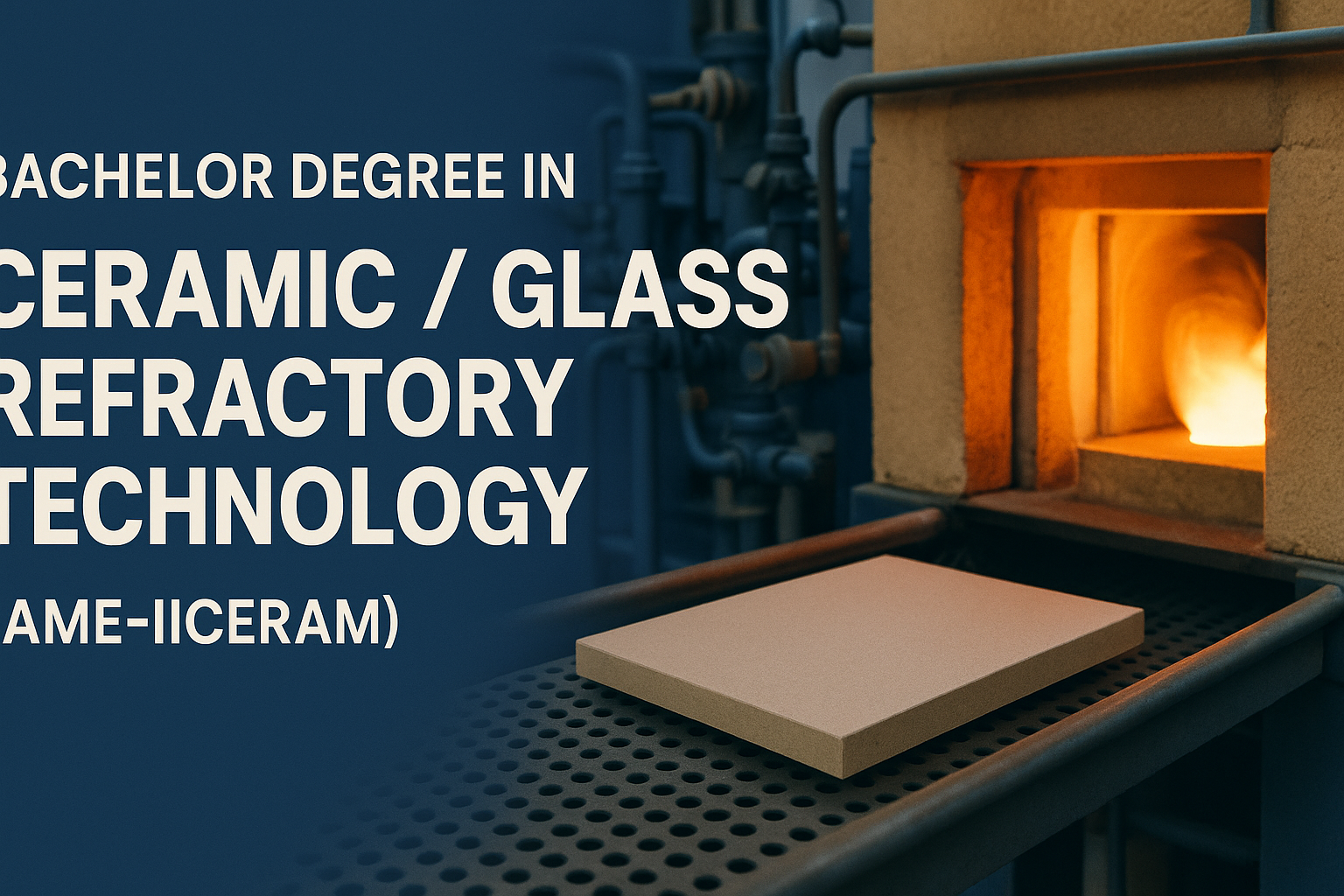 Bachelor Degree in Ceramic / Glass / Refractory Technology (AME-IICERAM)