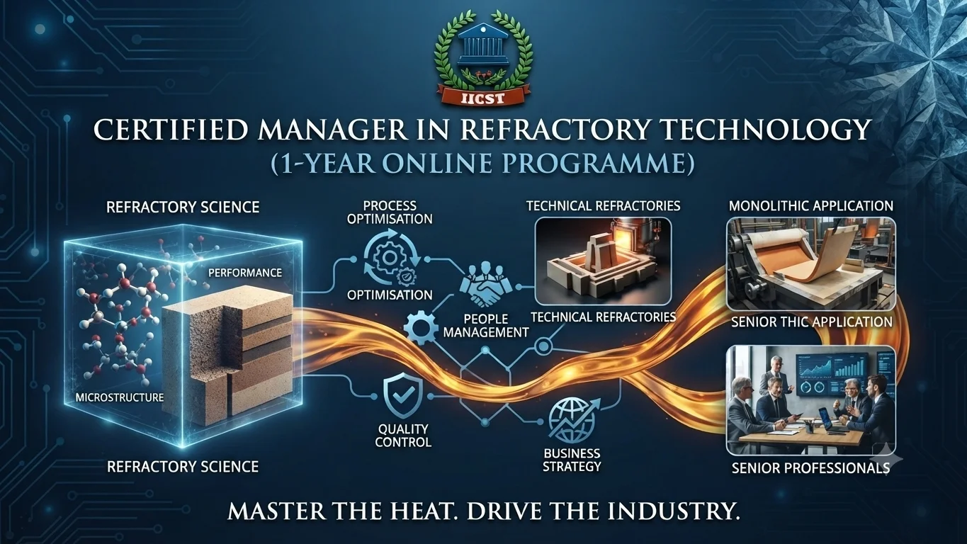 Certified Manager in Refractory Technology (1-Year Online Programme)