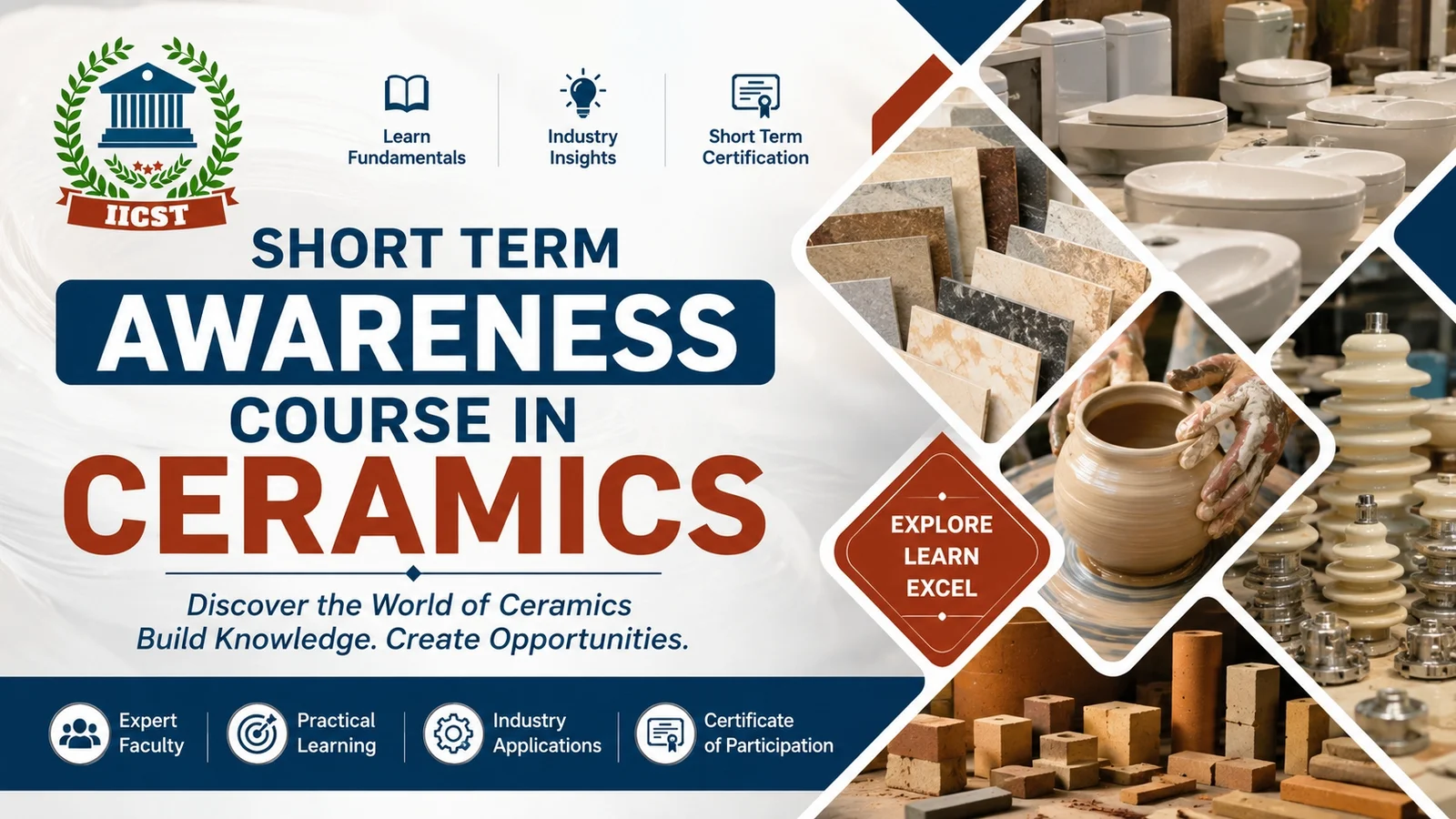 Short Term Awareness Course in Ceramics (4 Days) — CeramicXplore™