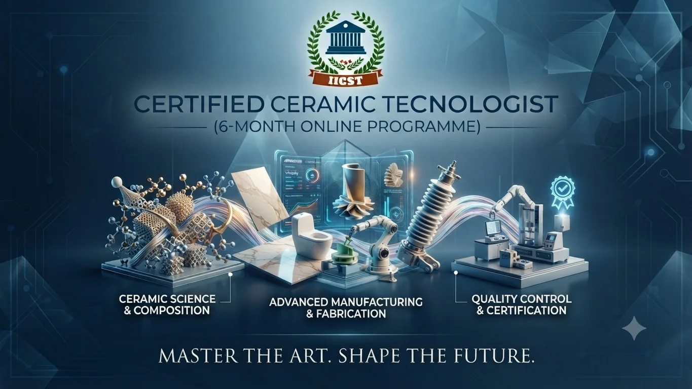 Certified Ceramic Technologist (6-Month Online Programme)