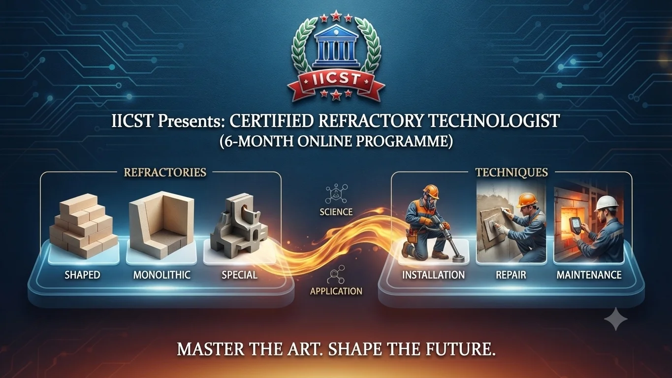 Certified Refractory Technologist (6-Month Online Programme)